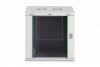 Digitus Szafa sieciowa wisząca Dynamic 19 12U rack 607x600x450mm, drzwi szyba, szara, niezłożona, 60kg